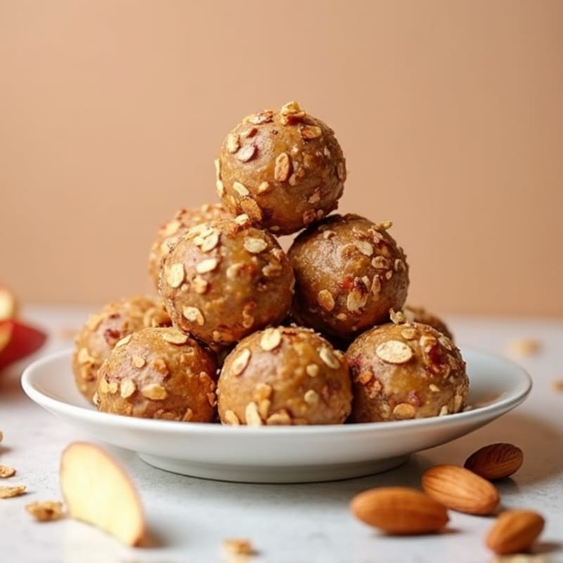 Crunchy Apple-Almond Energy Bites