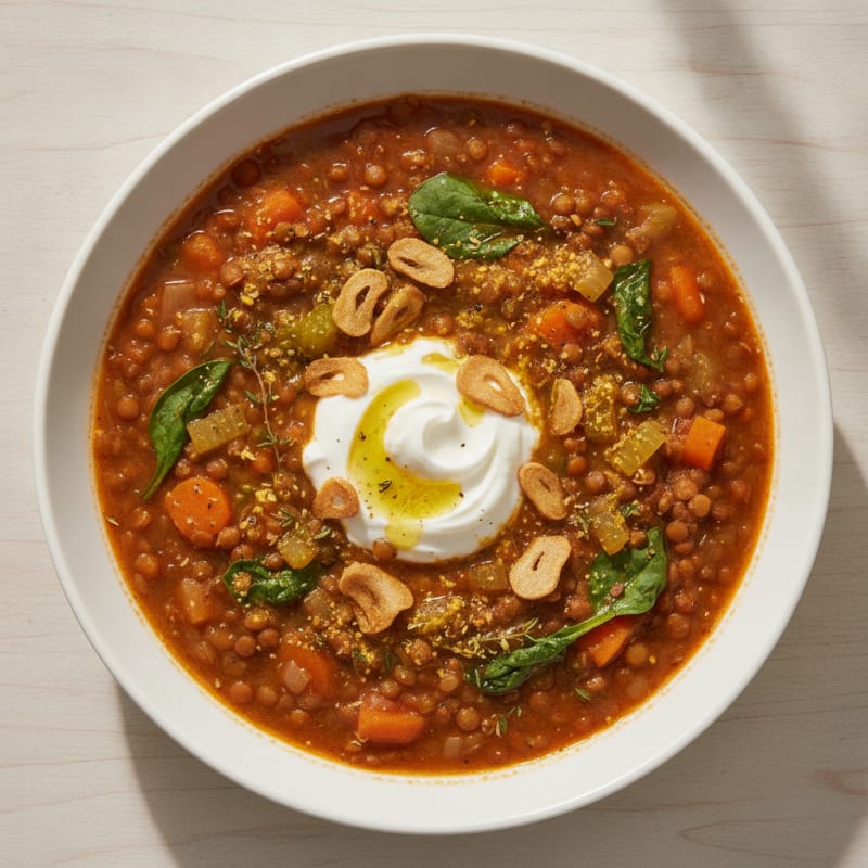 Hearty Lentil and Vegetable Stew