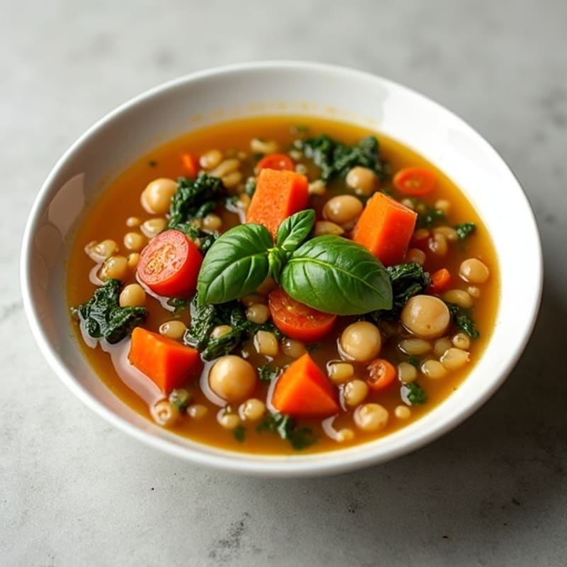 Hearty Lentil Vegetable Soup