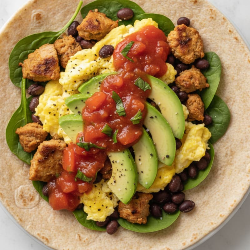 Ultimate Loaded Breakfast Burrito
