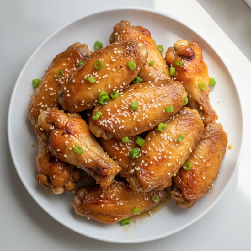 Honey-Glazed Chicken Wings