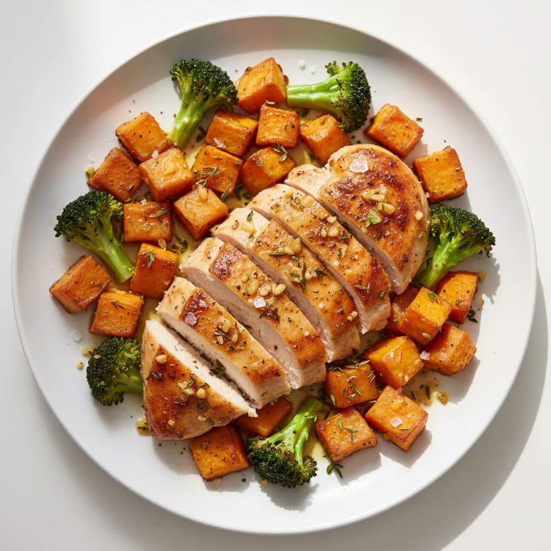 Garlic Herb Roasted Chicken Breast