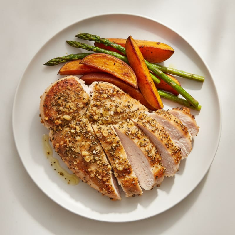 Pan-Seared Chicken Breast with Herbs