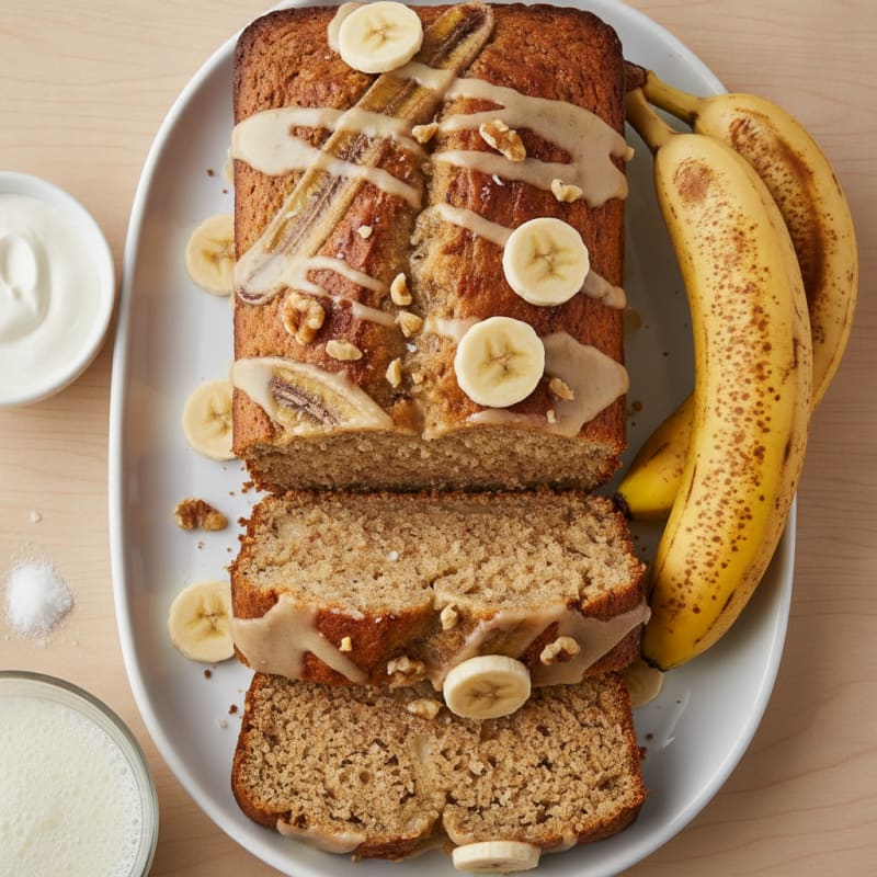 High-Protein Banana Bread Loaf