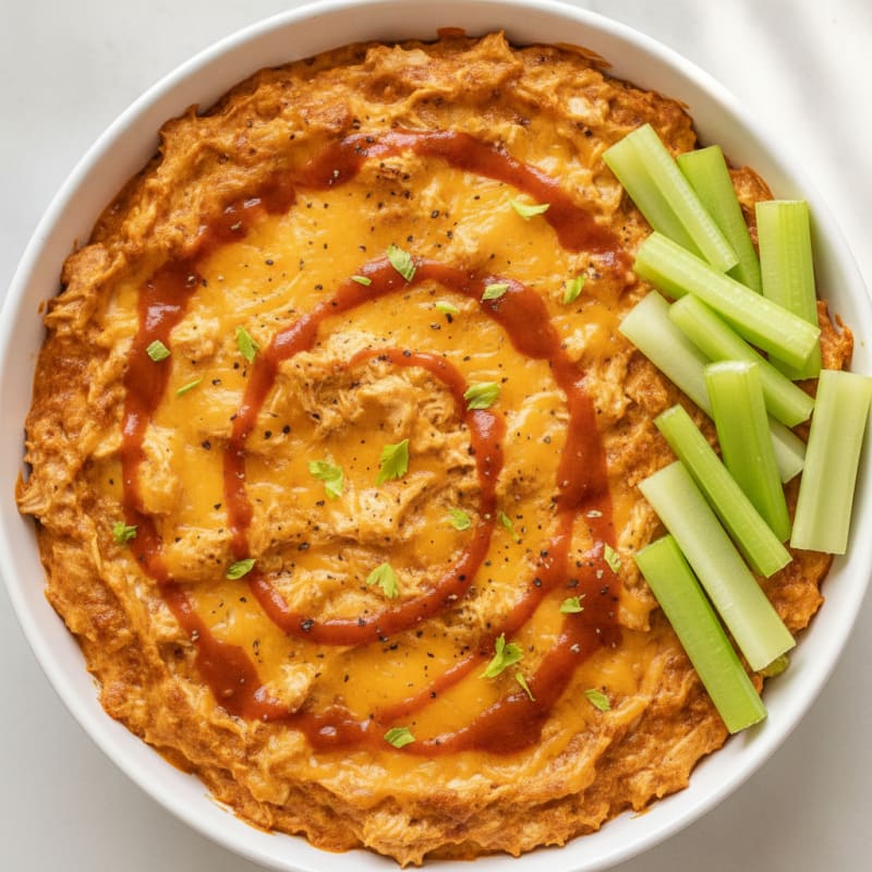 Buffalo Chicken Dip with Cream Cheese