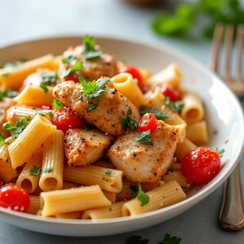 Creamy Cajun Chicken Pasta with Bell Peppers