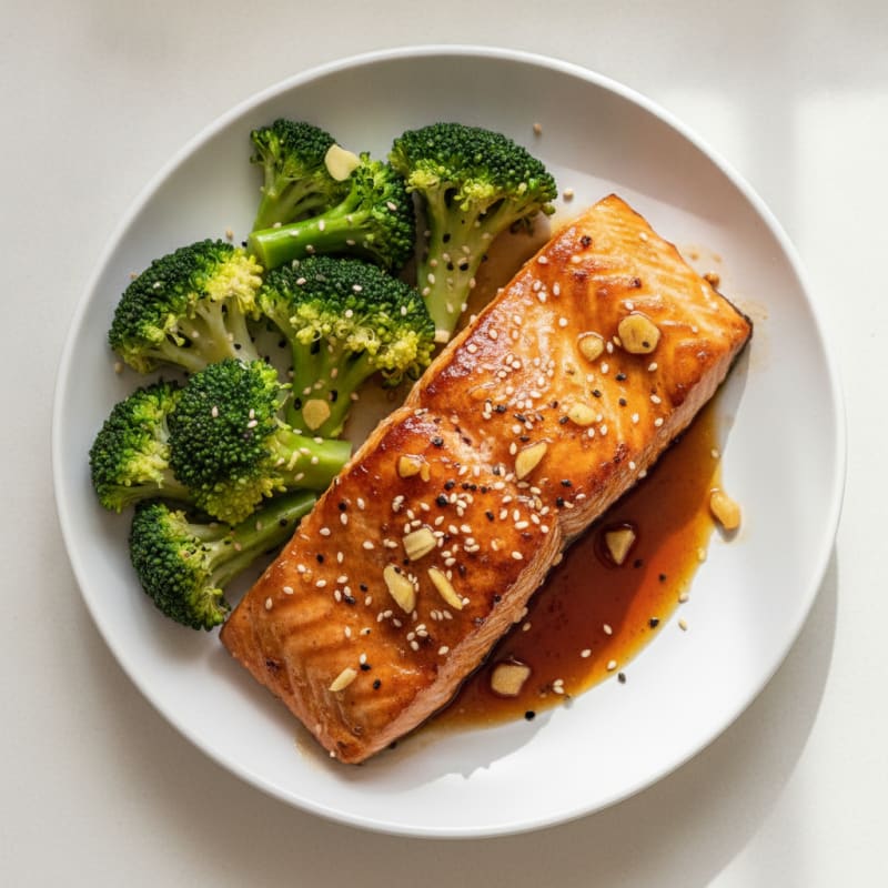 Teriyaki Glazed Salmon