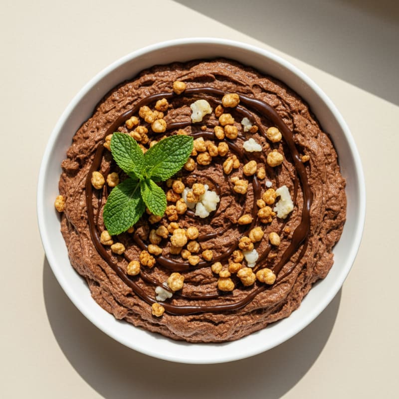 Chocolate Protein Mousse with Silken Tofu