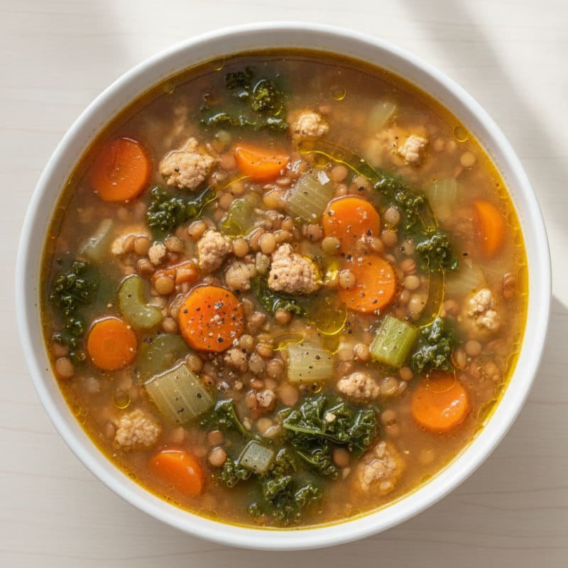 Hearty Vegetable and Lentil Soup