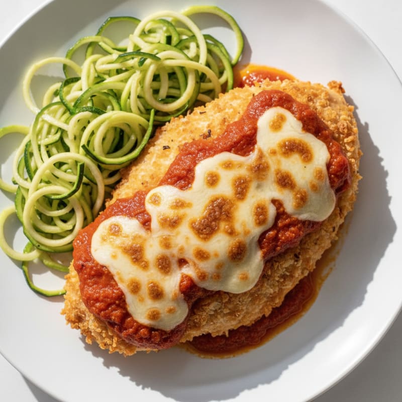 Baked Chicken Parmesan with Marinara