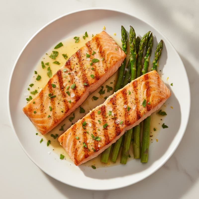 Lemon Herb Grilled Salmon