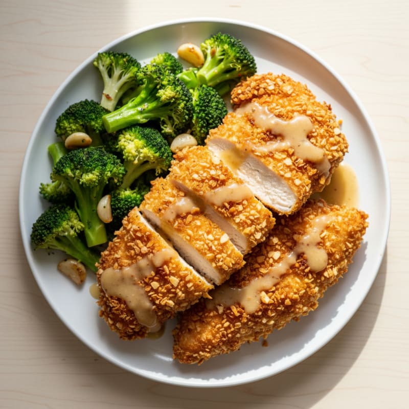 Crispy Buttermilk Fried Chicken Feast