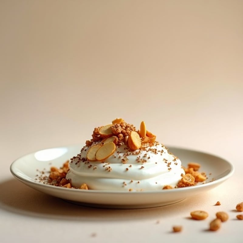 Silky Vanilla Protein Yogurt with Chia and Almonds