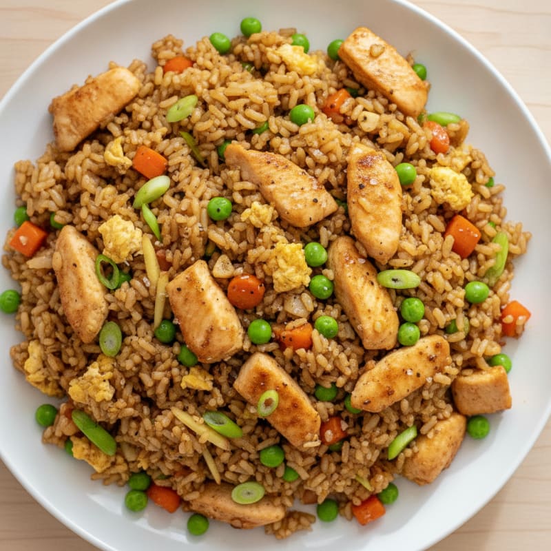 Chicken and Egg Fried Rice