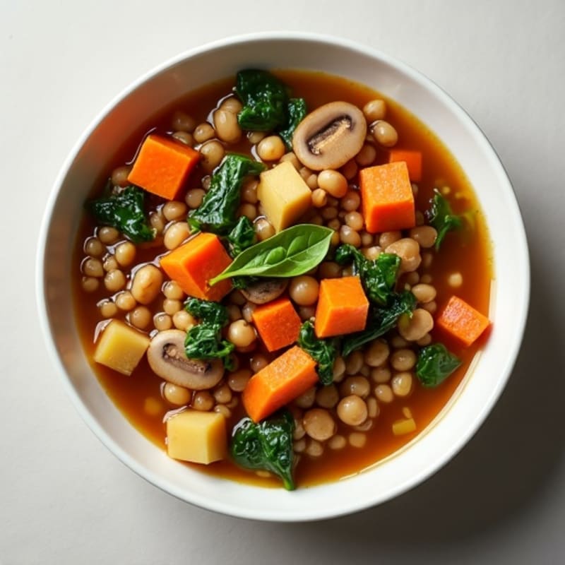 Hearty Mushroom and Root Vegetable Stew