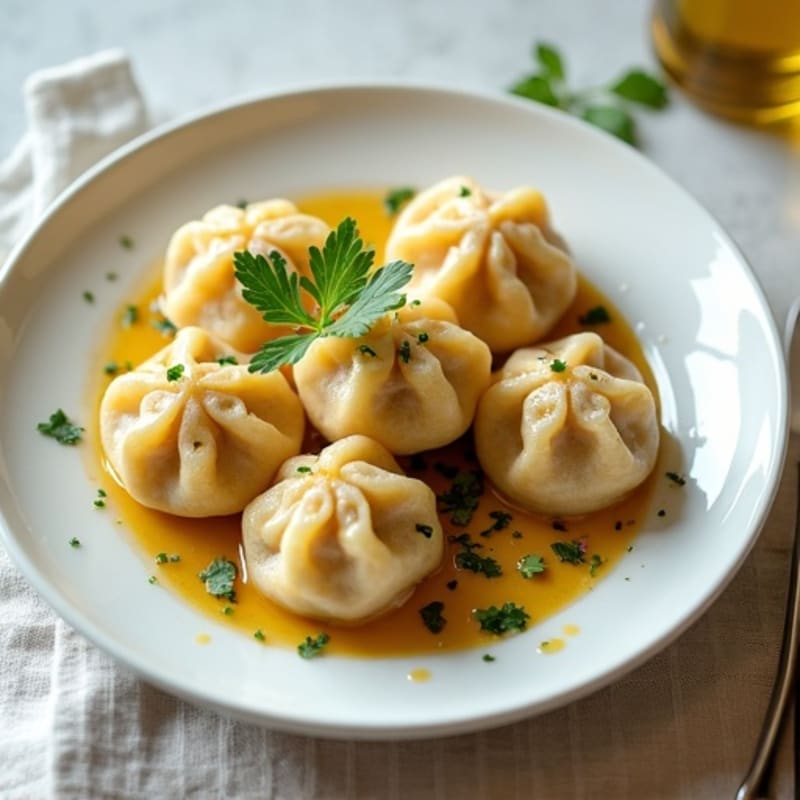 Lightened-Up Chicken and Herb Dumplings