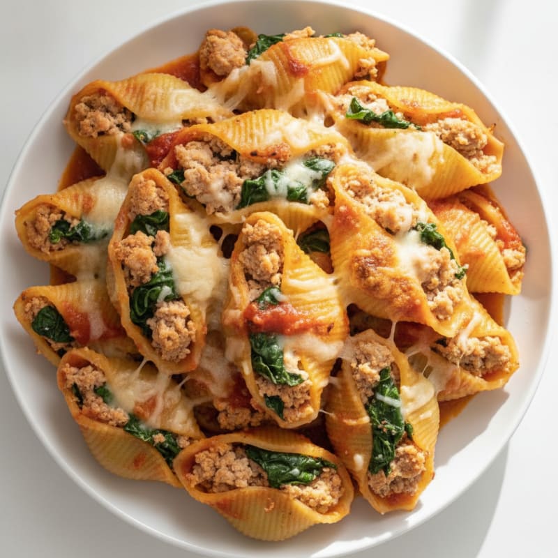 Spinach & Ricotta Stuffed Shells