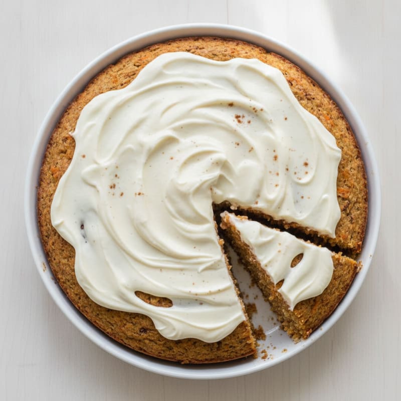 Spiced Carrot Cake with Cream Cheese Glaze