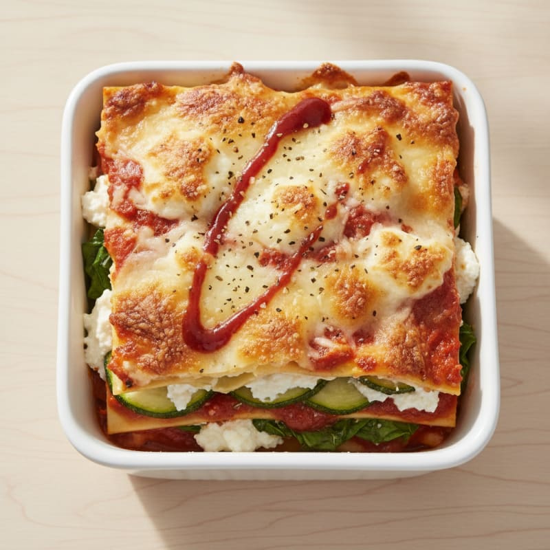 Garden Vegetable Lasagna with Ricotta