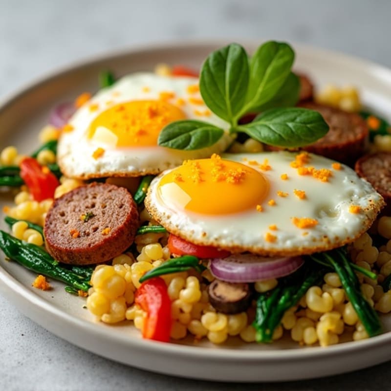 Protein-Packed Egg and Veggie Scramble