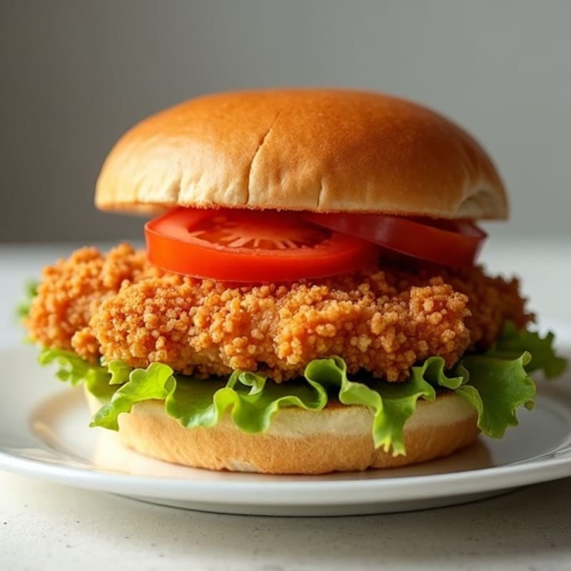 Crispy Air-Fried Chicken Sandwich