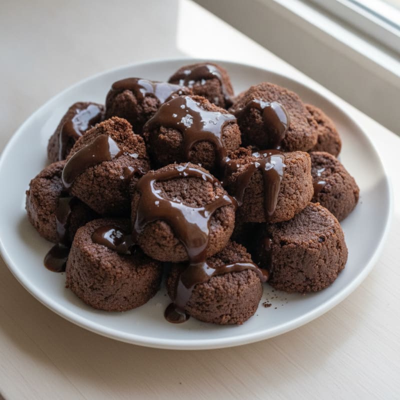 Decadent Chocolate Protein Fudge Bites