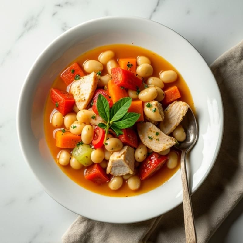 Hearty White Bean and Herb Stew