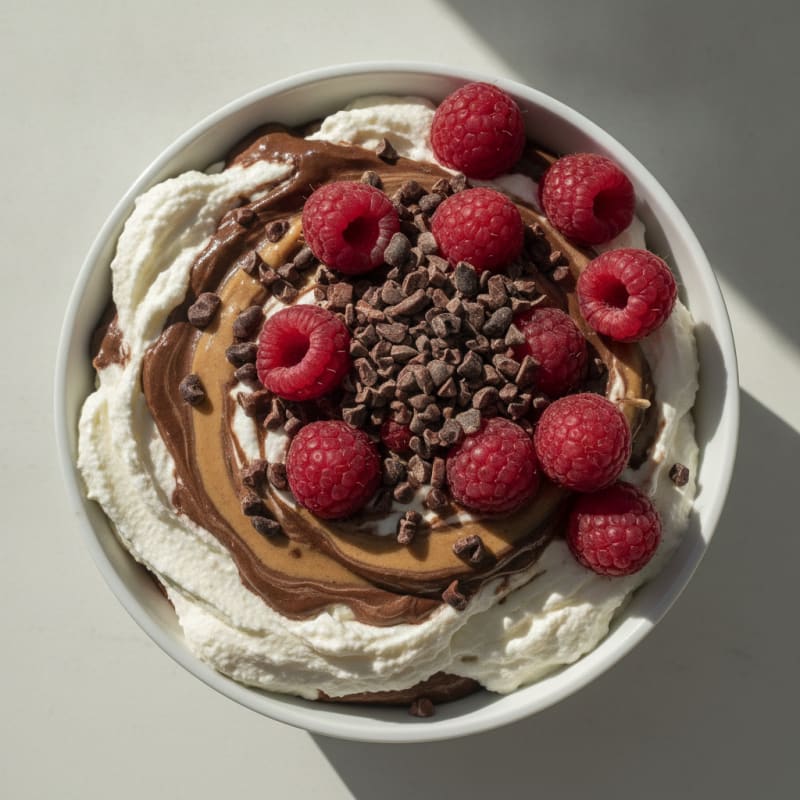 Silky Greek Yogurt Protein Mousse with Collagen Peptides