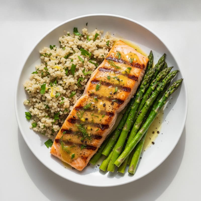 Lemon Herb Grilled Salmon