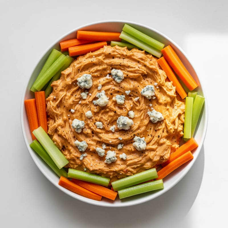 Buffalo Chicken & Blue Cheese Dip
