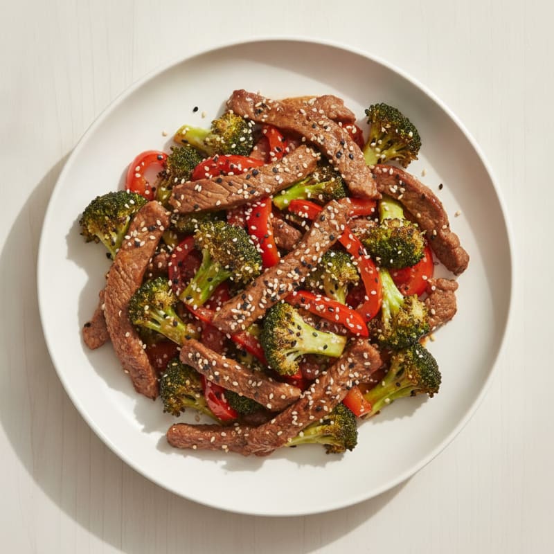 Sesame Beef & Broccoli Stir-Fry