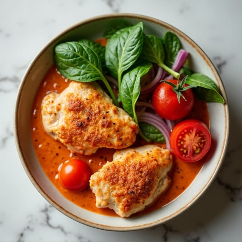 Creamy Tomato Spiced Chicken