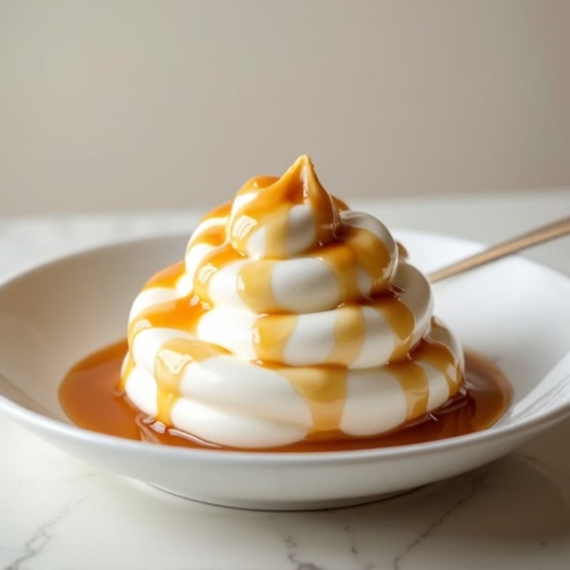 Greek Yogurt Protein Pudding with Almond Butter Swirl