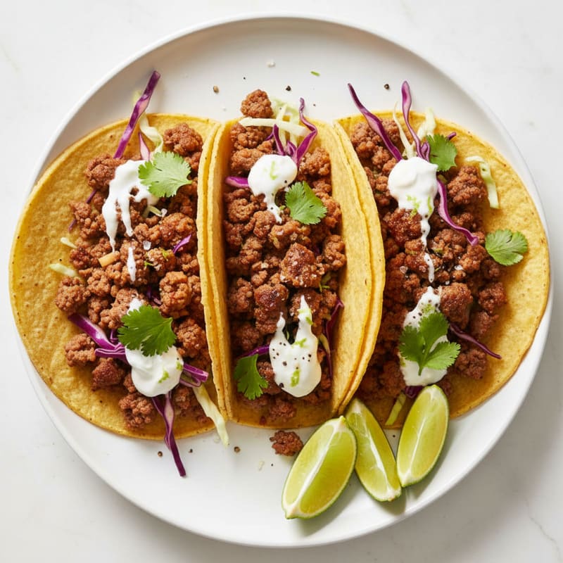Smoky Chili-Lime Beef Tacos