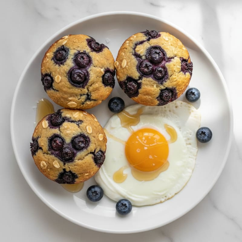 Classic Blueberry Breakfast Muffins