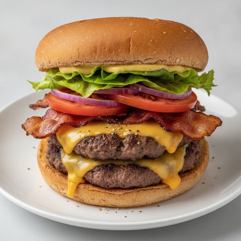 Double Bacon Cheeseburger