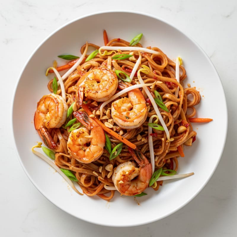 Zesty Chili-Lime Shrimp Pad Thai