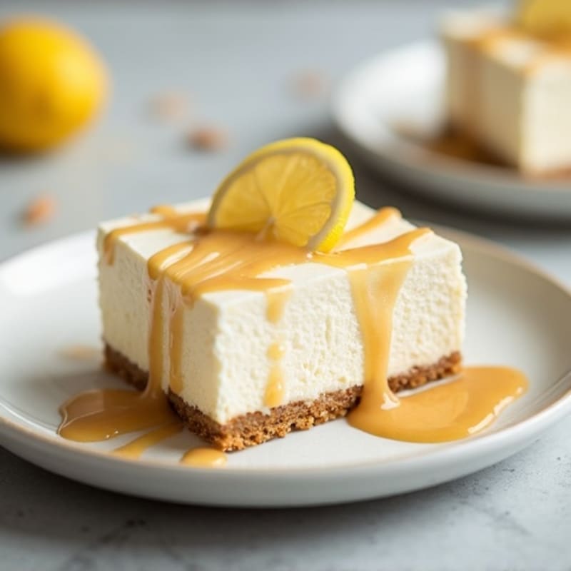 Creamy Greek Yogurt Protein Cheesecake