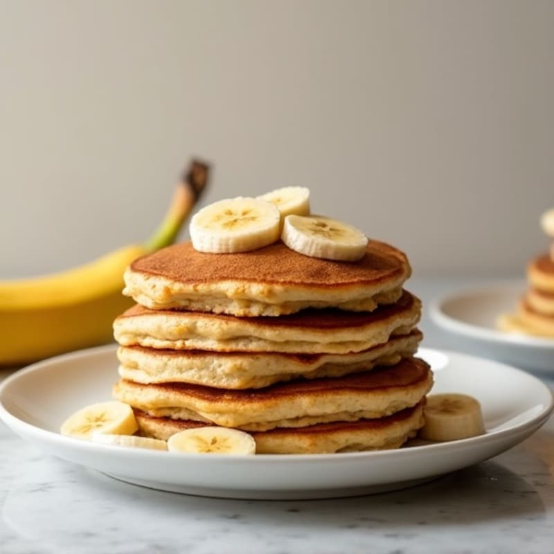 Protein-Packed Banana Oat Pancakes