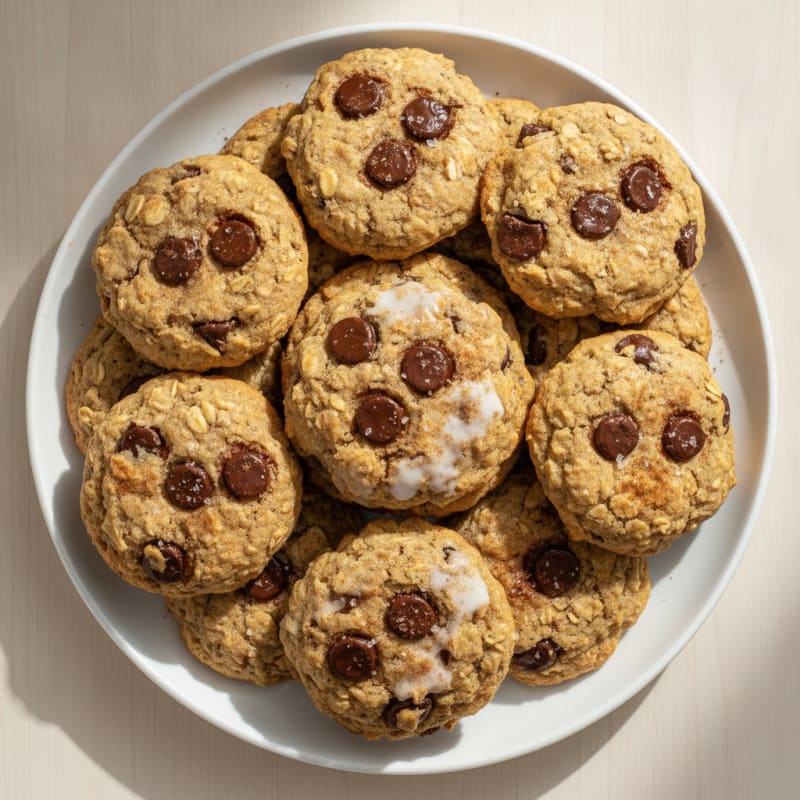 High-Protein Chocolate Chip Breakfast Cookies