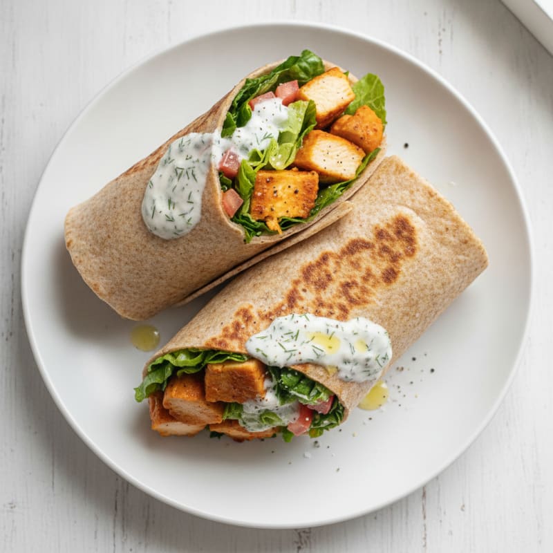 Buffalo Ranch Chicken Wrap