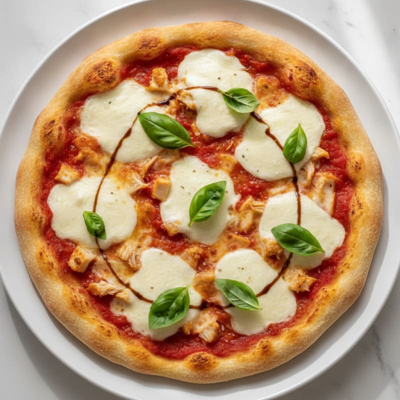 Classic Margherita Pizza with Fresh Basil