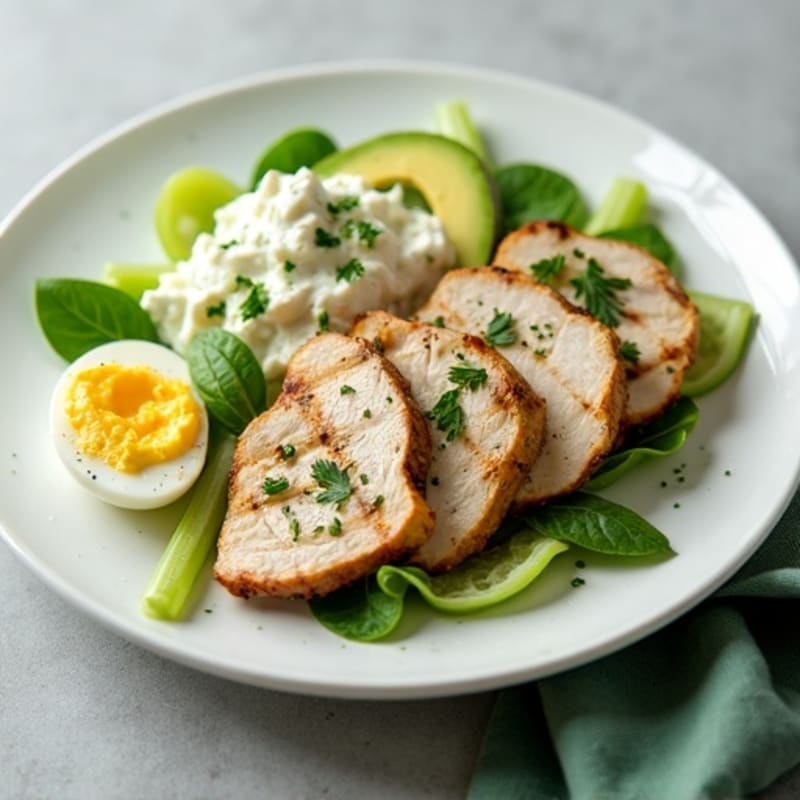 Creamy Herb Chicken Salad