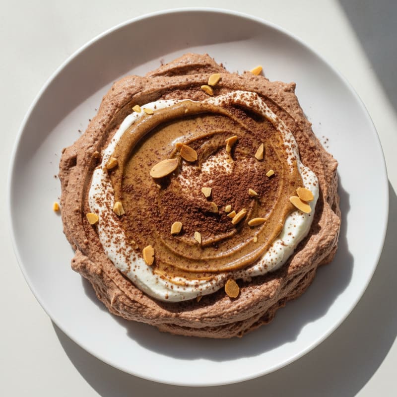 Chocolate Protein Mousse with Greek Yogurt