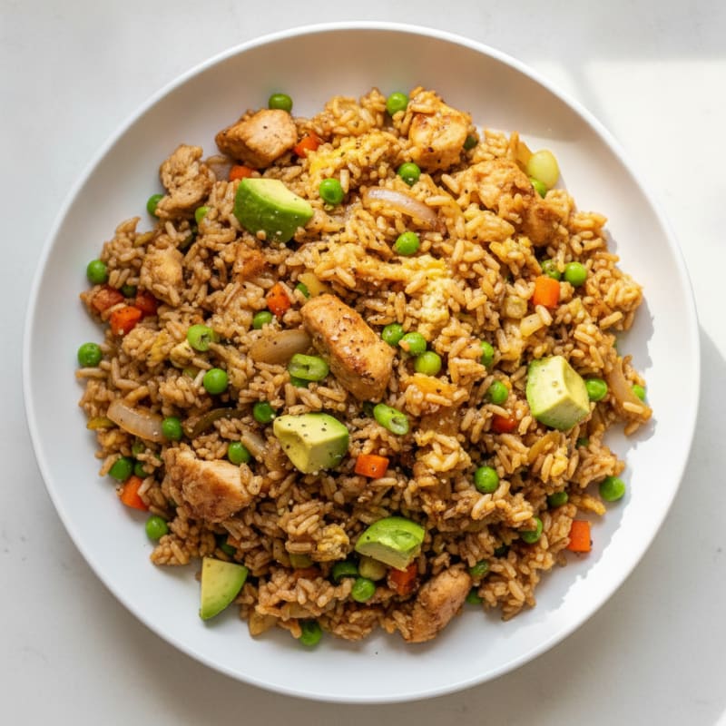Savory Chicken and Vegetable Fried Rice