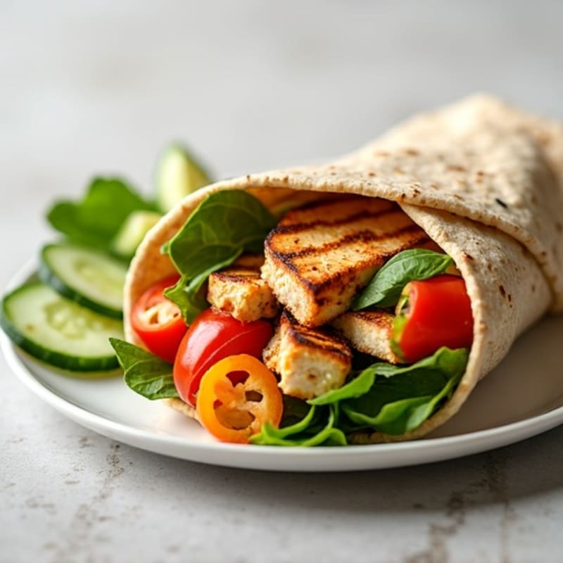 Fresh Mixed Vegetable Wrap