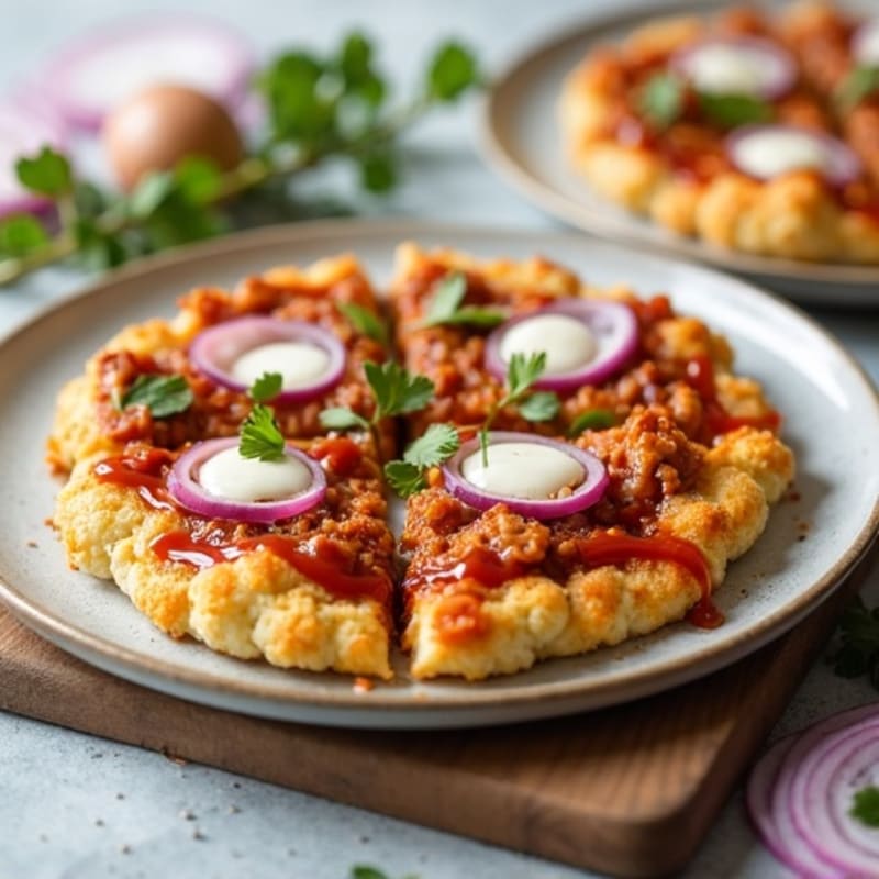 BBQ Chicken Crispy Cauliflower Crust Pizza
