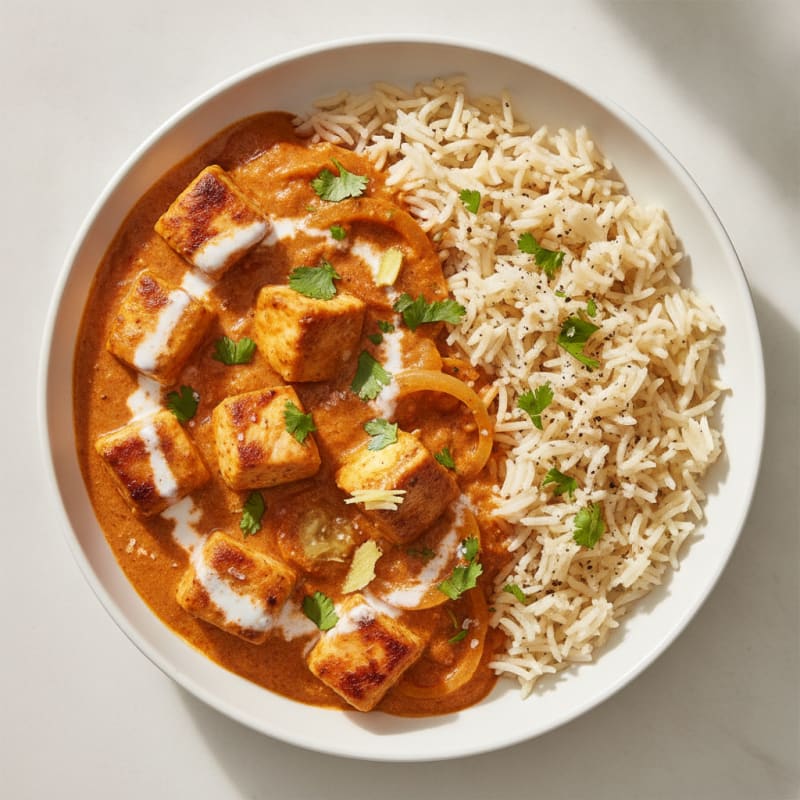 Spiced Butter Chicken with Basmati Rice