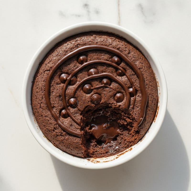 Decadent Chocolate Protein Mug Cake