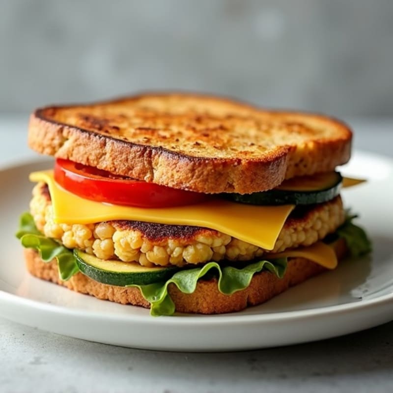 Hearty Grilled Vegetable Sandwich